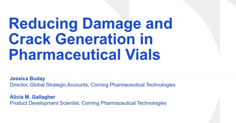 Reducing Damage and Crack Generation in Pharmaceutical Vials